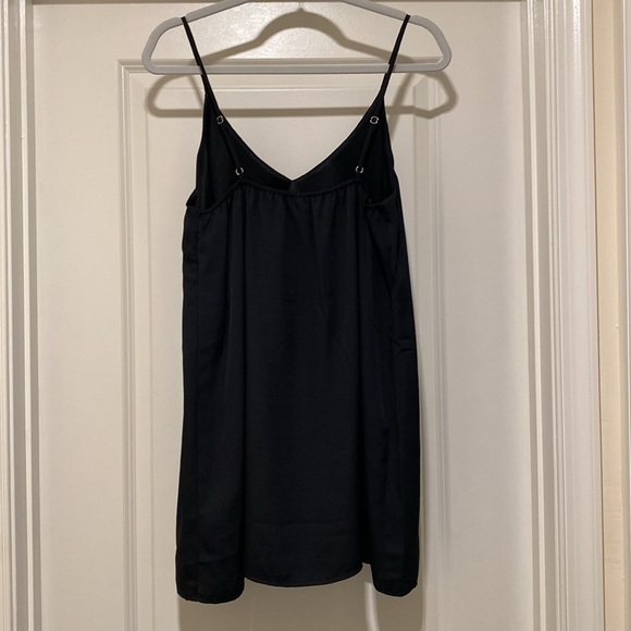 TOBI black dress front pleat size small - Picture 4 of 11